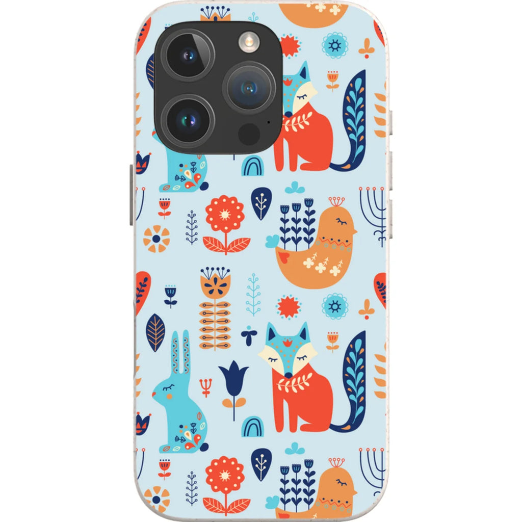 Nordic Ornament — iPhone 16 Pro iPhone Bio-degradable Case — Finnaij