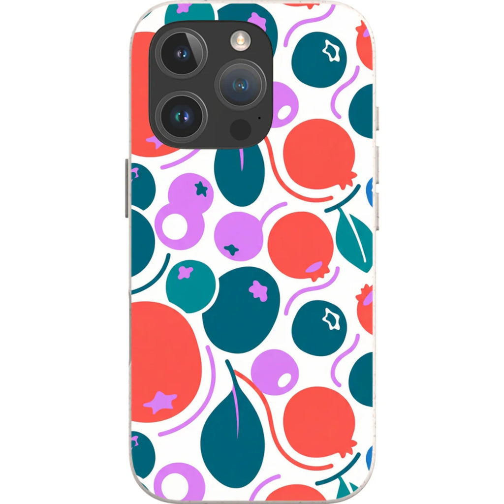 Berry Icon Remix by Salla Niemi — iPhone 16 Pro iPhone Bio-degradable Case — Finnaij