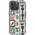 Market Day Icons by Ada Okoye — iPhone 16 Pro iPhone Bio-degradable Case — Finnaij