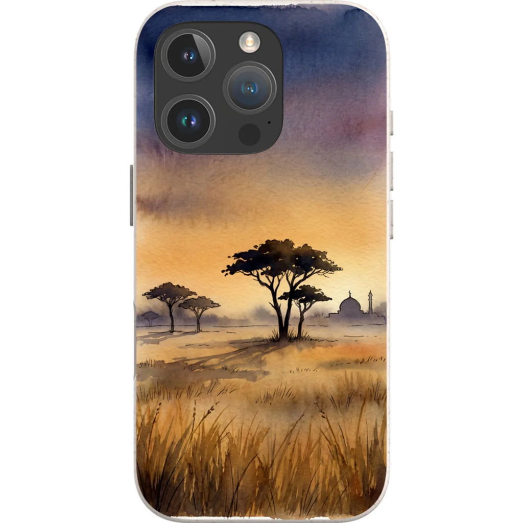 Savannah Haze by Tobi Akinyemi — iPhone 16 Pro iPhone Bio-degradable Case — Finnaij