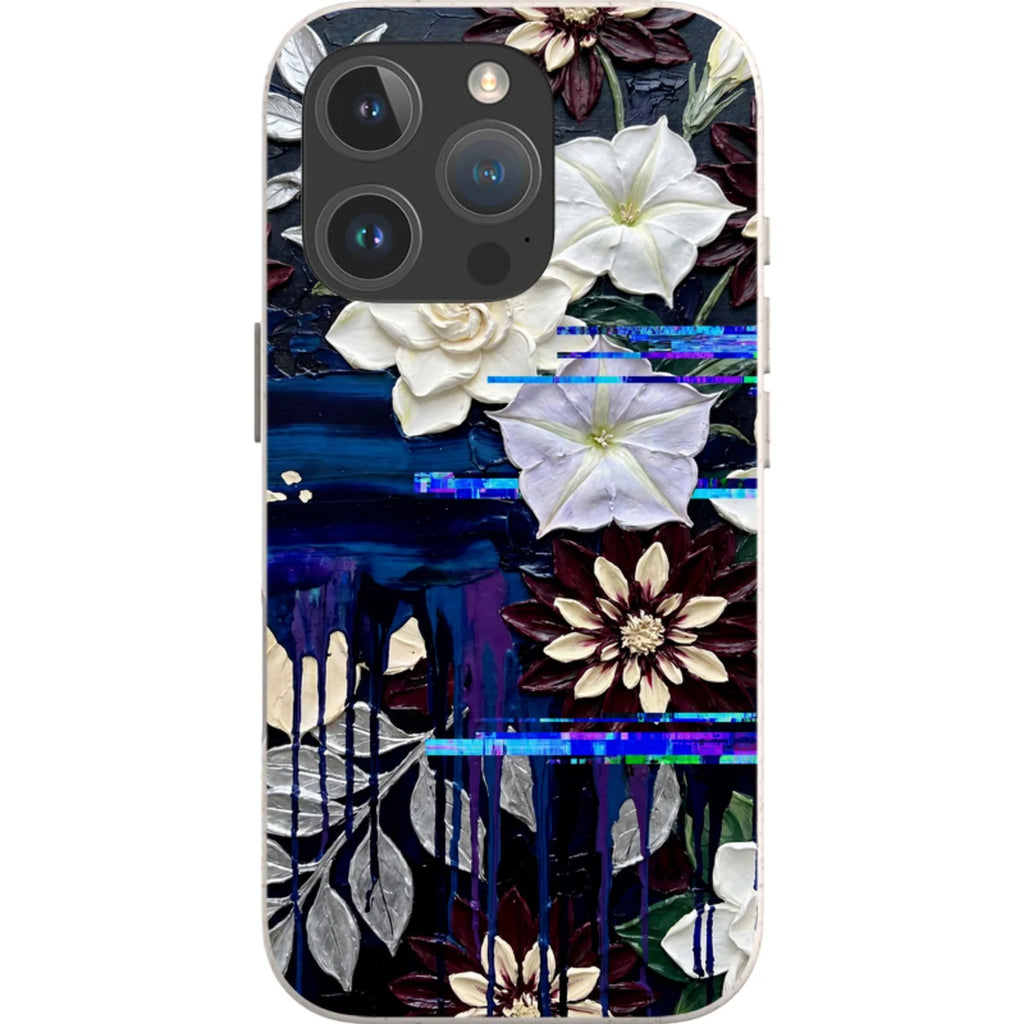 Midnight Garden by Frida Lövström — iPhone 16 Pro iPhone Bio-degradable Case — Finnaij