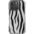 Zebra Groove — iPhone 16 Pro Clear Impact Case — Finnaij
