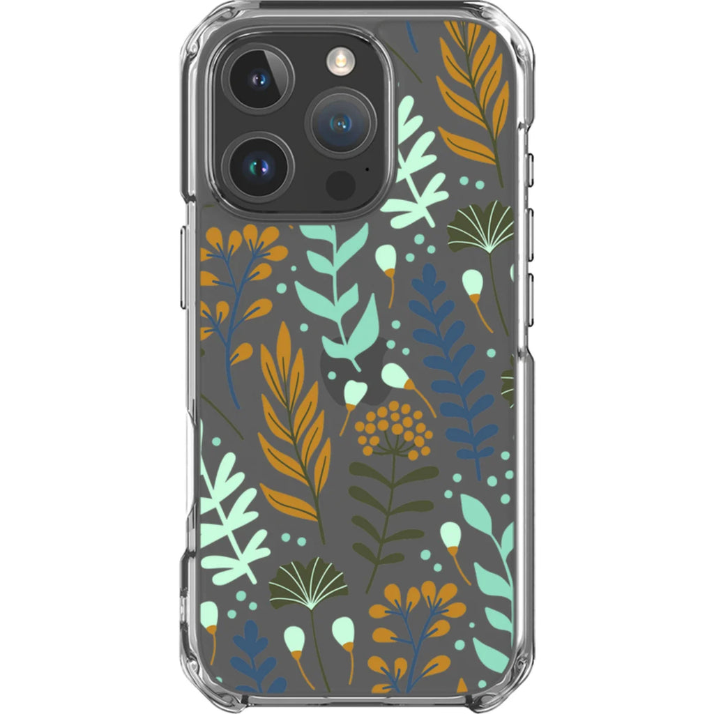 Wild Floral — iPhone 16 Pro Clear Impact Case — Finnaij