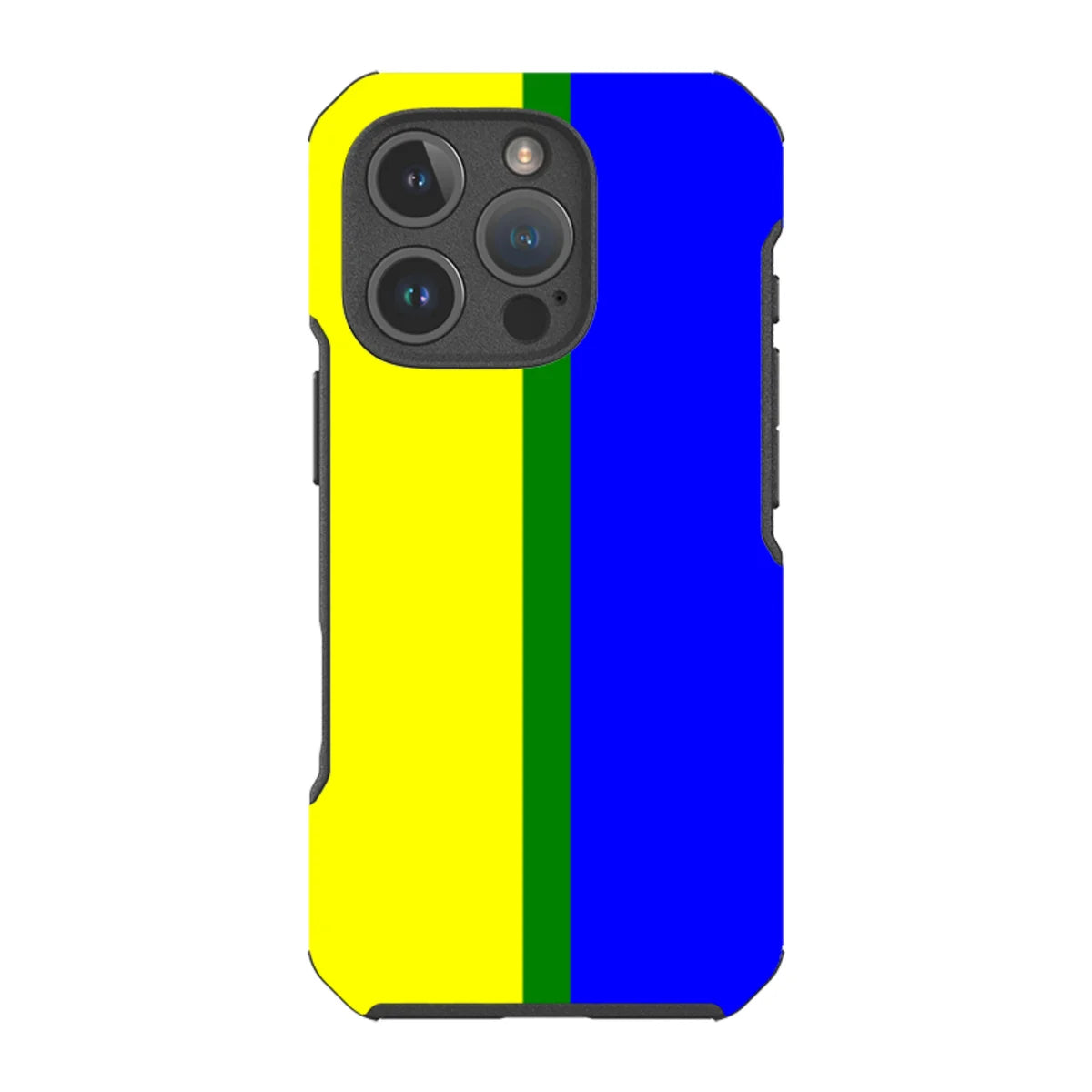 Rainbow Series - Yellow Blue — iPhone 16 Pro Impact Armour MagSafe Case — Finnaij