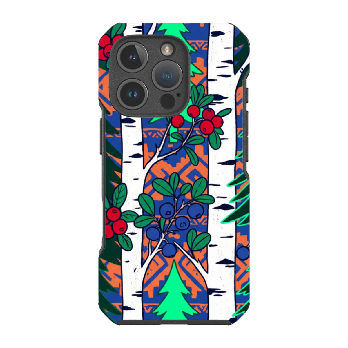 Nordic Forest by Aino Kallio — iPhone 16 Pro Impact Armour MagSafe Case — Finnaij