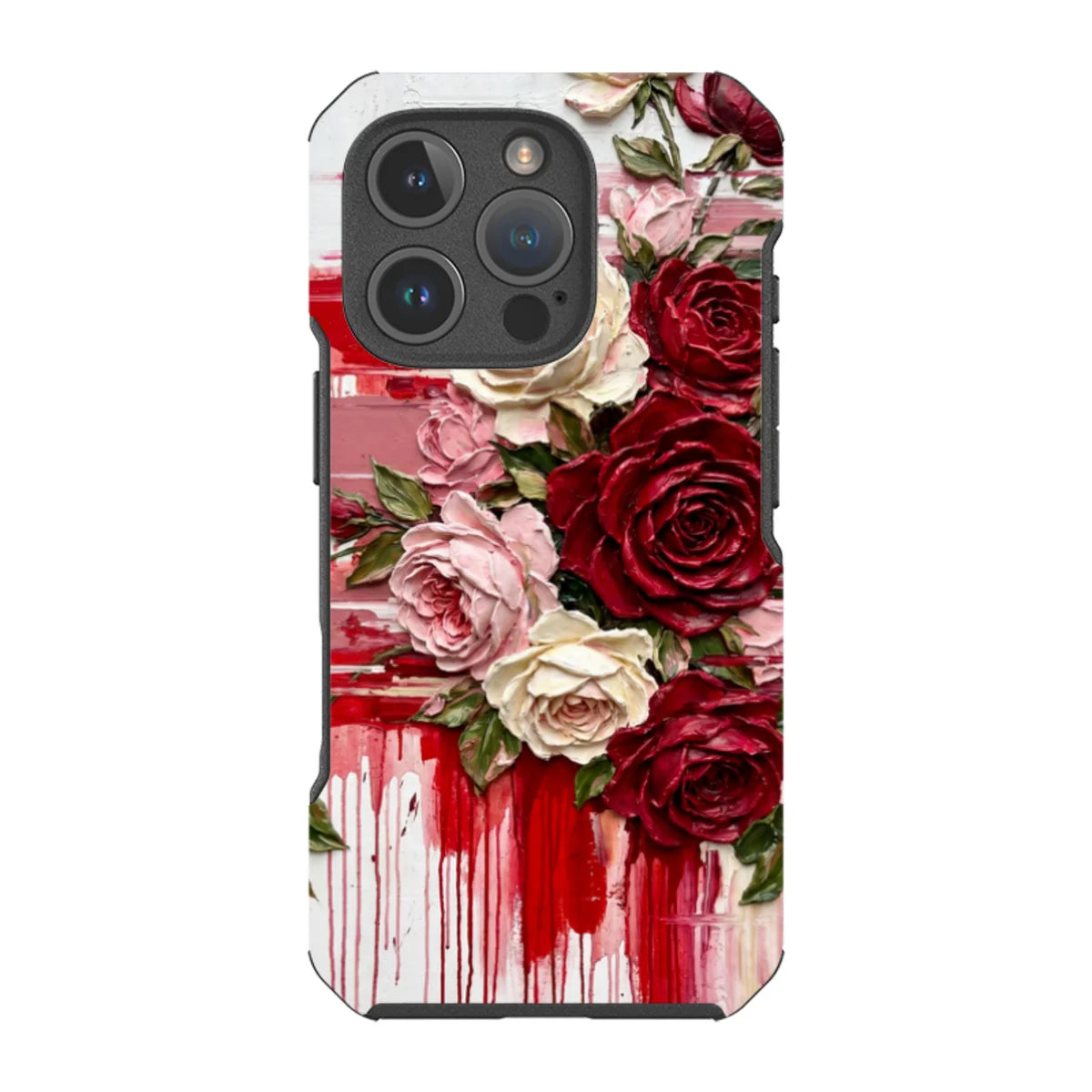 Roses by Frida Lövström — iPhone 16 Pro Impact Armour MagSafe Case — Finnaij