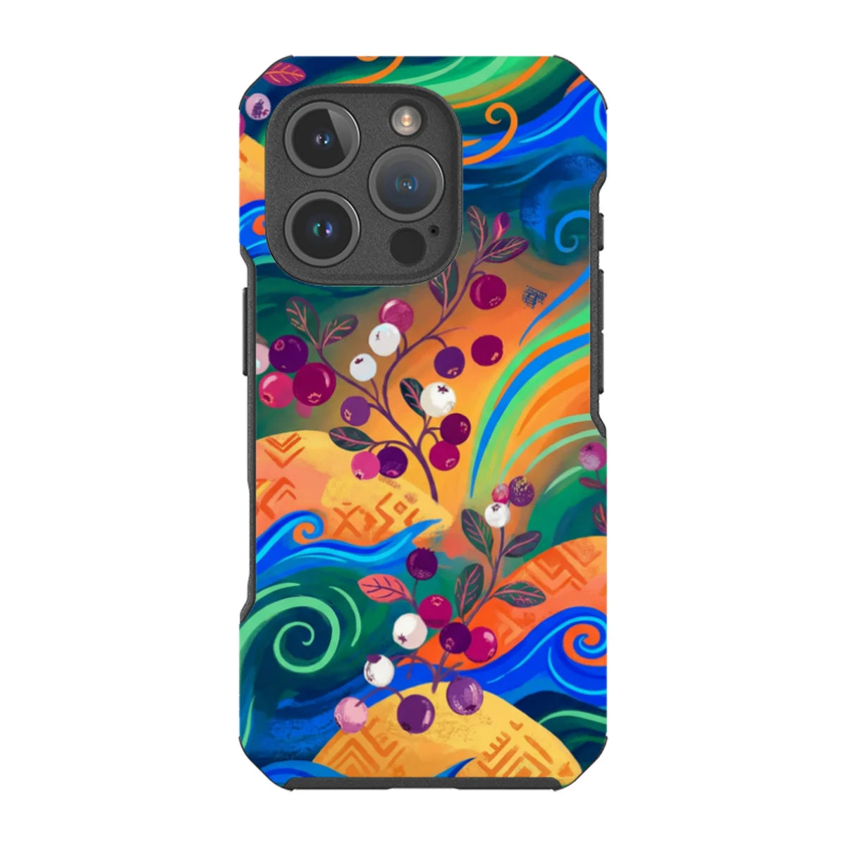 Archipelago Harvest by Aino Kallio — iPhone 16 Pro Impact Armour MagSafe Case — Finnaij