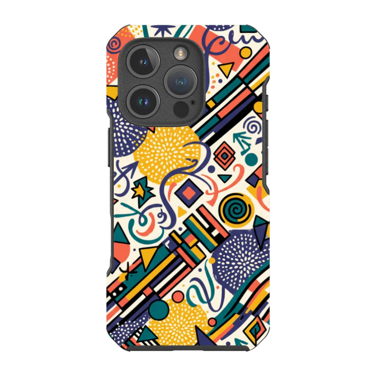 Festival Confetti (Daylight) by Ada Okoye — iPhone 16 Pro Impact Armour MagSafe Case — Finnaij