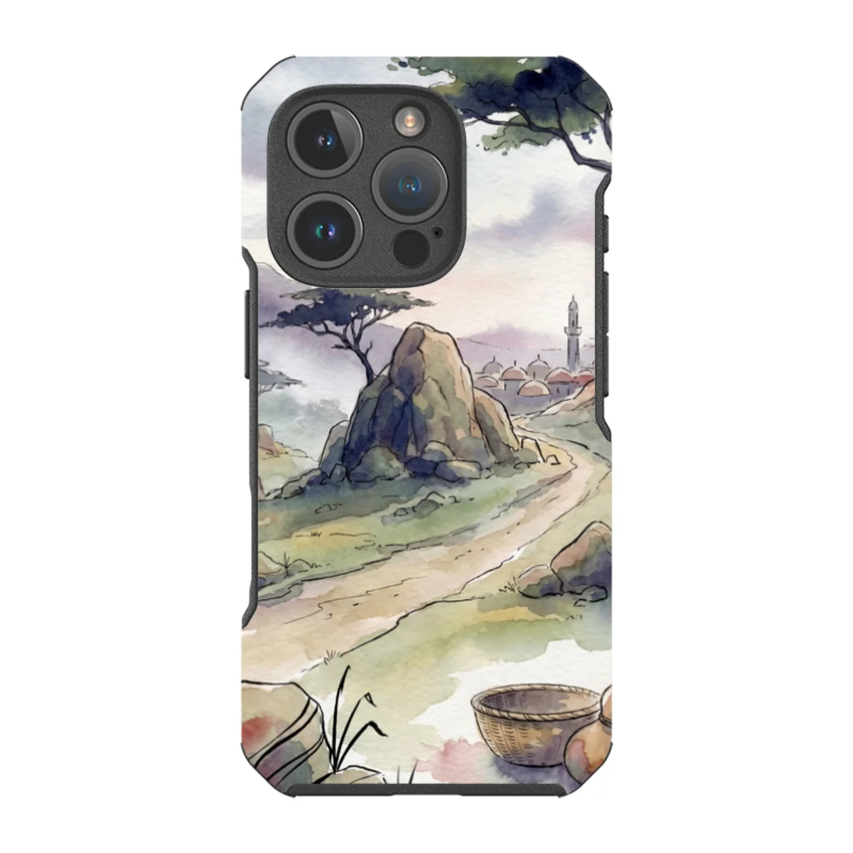 Jos Plateau Cool Light by Tobi Akinyemi — iPhone 16 Pro Impact Armour MagSafe Case — Finnaij