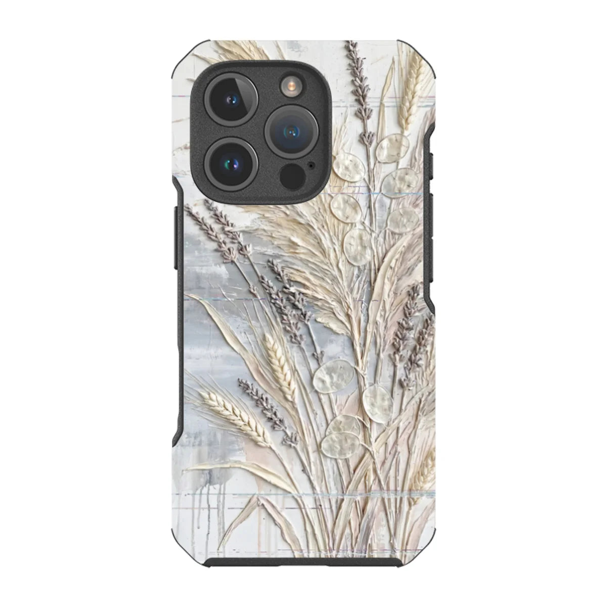 Dried Flowers and Grasses by Frida Lövström — iPhone 16 Pro Impact Armour MagSafe Case — Finnaij