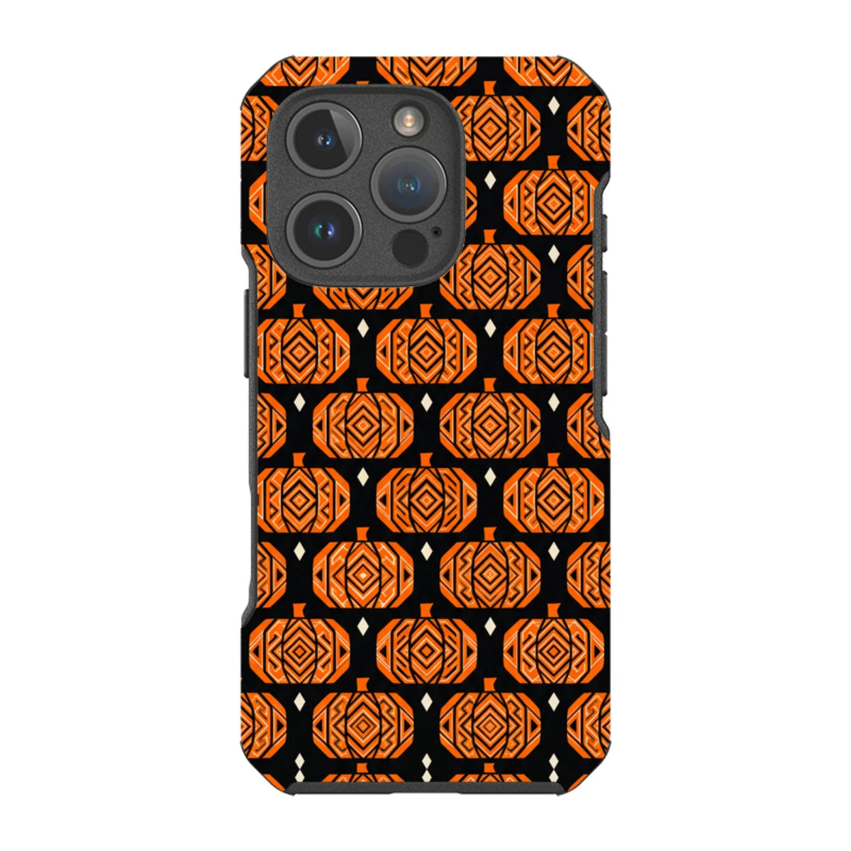 Pumpkin Runo — iPhone 16 Pro Impact Armour MagSafe Case — Finnaij