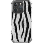 Zebra Groove — iPhone 16 Pro Magsafe Clear Impact Case — Finnaij
