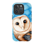 Owly MacOwlface by Hicksy — iPhone 16 Pro Magsafe Tough Case — Finnaij