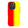 Rainbow Series Red Yellow — iPhone 16 Pro Magsafe Tough Case — Finnaij