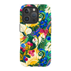 Berry Meadow Glow by Aino Kallio — iPhone 16 Pro Magsafe Tough Case — Finnaij