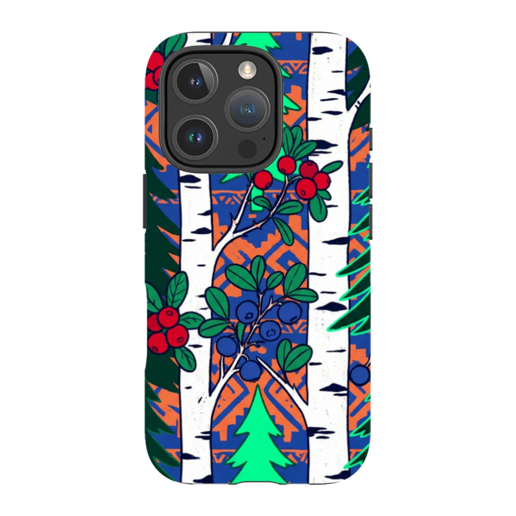 Nordic Forest by Aino Kallio — iPhone 16 Pro Magsafe Tough Case — Finnaij