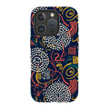 Adire Nightfall by Ada Okoye — Magsafe Tough Case for iPhone — Finnaij