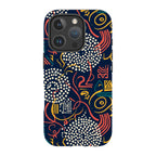 Adire Nightfall by Ada Okoye — Magsafe Tough Case for iPhone — Finnaij