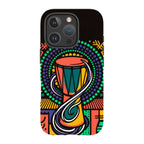Talking Drum Halo by Ada Okoye — iPhone 16 Pro MagSafe Tough Case — Finnaij