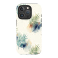 Palm Frond Breeze Pattern by Tobi Akinyemi — iPhone 16 Pro MagSafe Tough Case — Finnaij