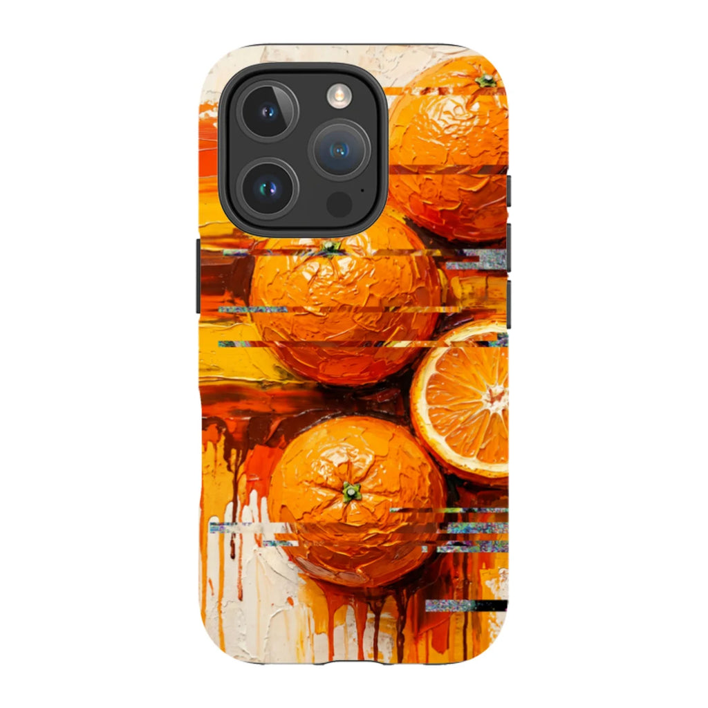 Oranges and Citrus Still Life by Frida Lövström — iPhone 16 Pro Magsafe Tough Case — Finnaij