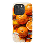 Oranges and Citrus Still Life by Frida Lövström — iPhone 16 Pro Magsafe Tough Case — Finnaij