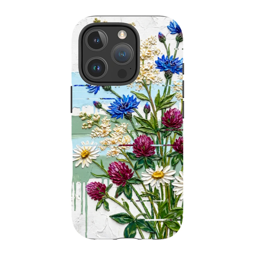 Nordic Wildflowers by Frida Lövström — iPhone 16 Pro Magsafe Tough Case — Finnaij