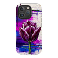 Single Dramatic Tulip by Frida Lövström — iPhone 16 Pro Magsafe Tough Case — Finnaij