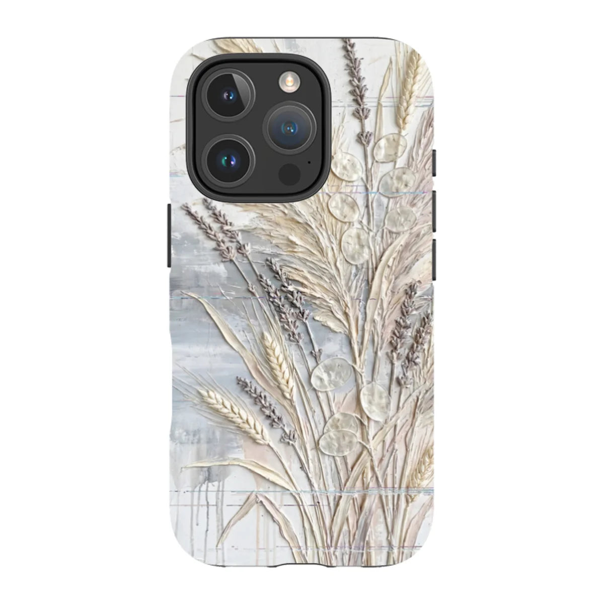 Dried Flowers and Grasses by Frida Lövström — iPhone 16 Pro Magsafe Tough Case — Finnaij