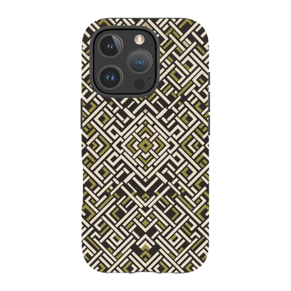 Bone Kuba — iPhone 16 Pro MagSafe Tough Case — Finnaij
