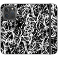 Black-White Grunge — iPhone 16 Pro Wallet Case — Finnaij