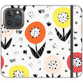 Botanical Doodle — iPhone 16 Pro Wallet Case — Finnaij