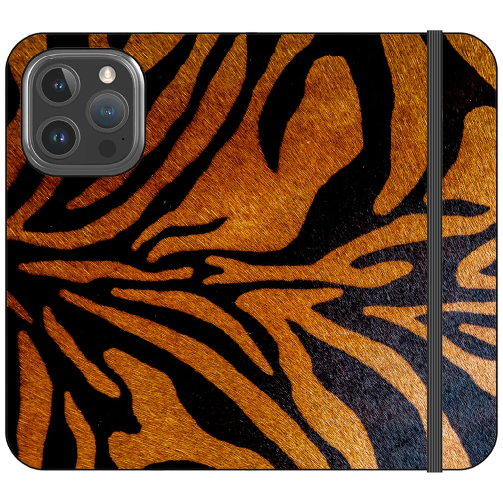 Stripes of the Wild — iPhone 16 Pro Wallet Case — Finnaij