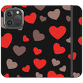 Red Hearts — iPhone 16 Pro Wallet Case — Finnaij