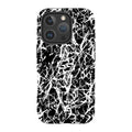 Black-White Grunge — iPhone 16 Pro Tough Case — Finnaij