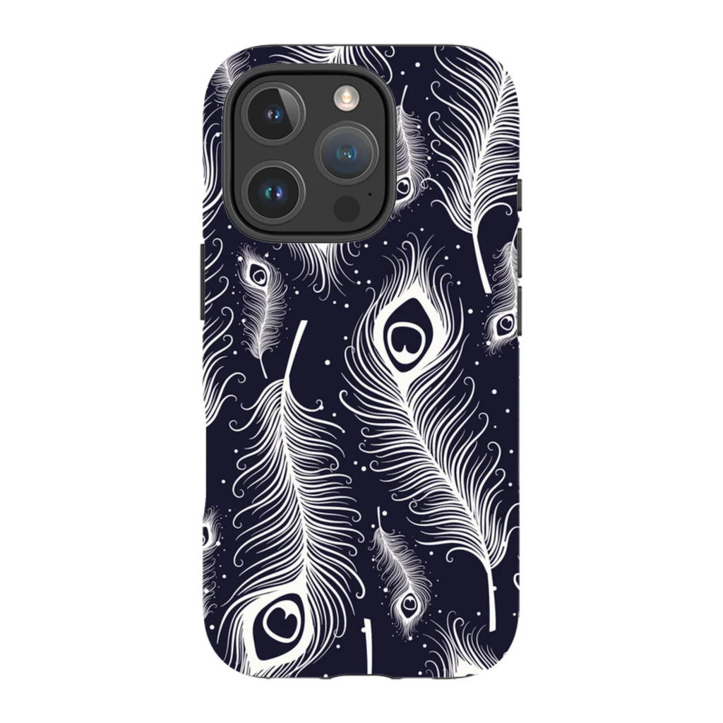 Feathers in Bloom — iPhone 16 Pro Tough Case — Finnaij