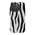 Zebra Groove — iPhone 16 Pro Tough Case — Finnaij