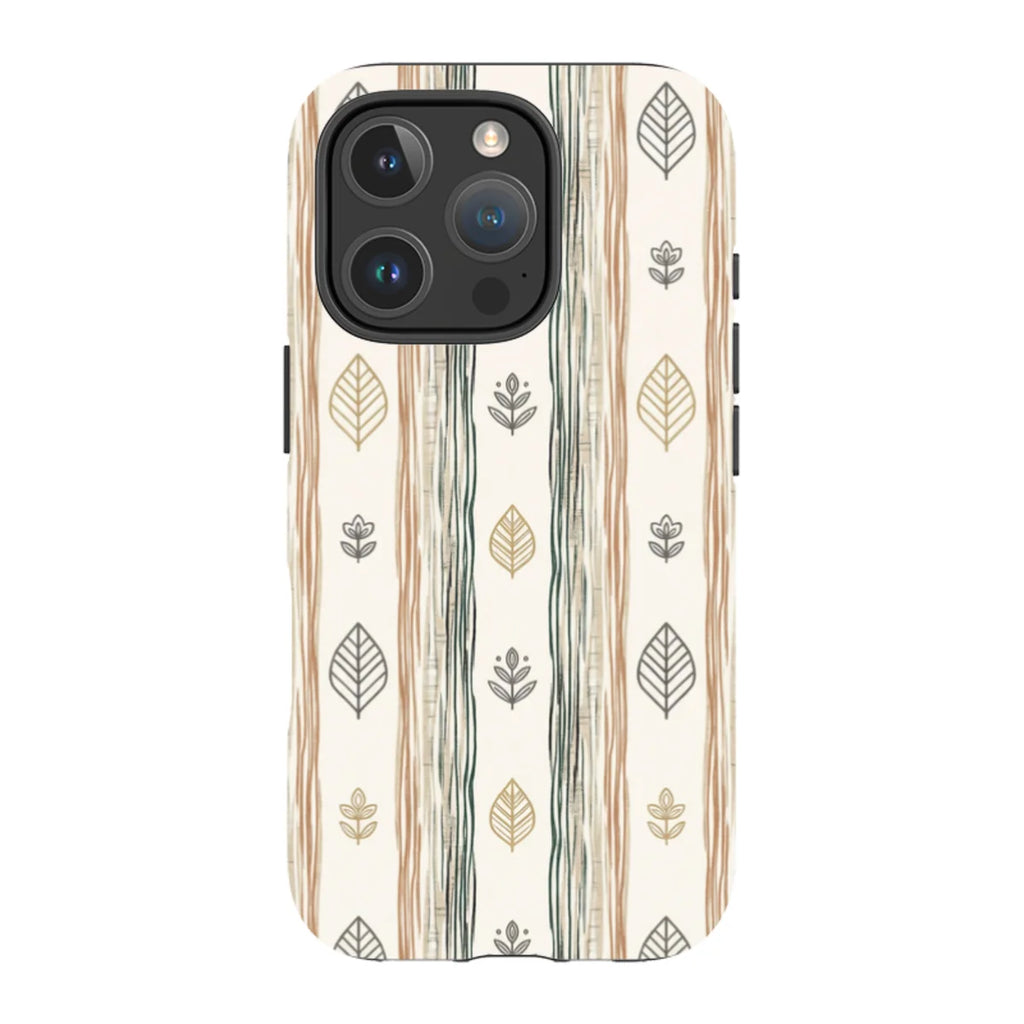 Birch Linen Harmony by Elsi Vaarala — iPhone 16 Pro Tough Case — Finnaij