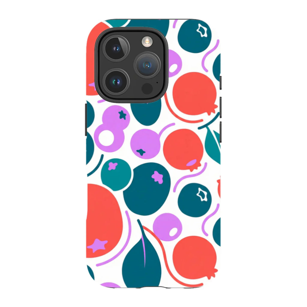 Berry Icon Remix by Salla Niemi — iPhone 16 Pro Tough Case — Finnaij