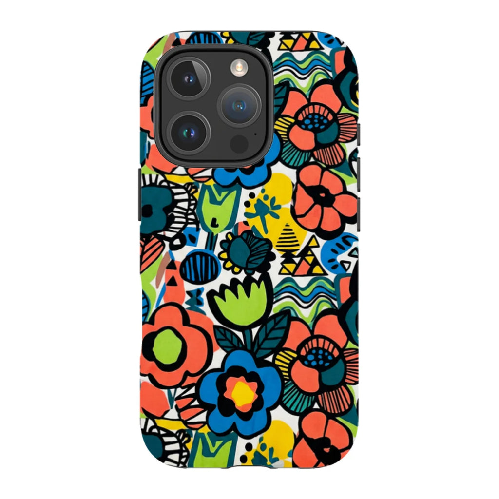 Floral Street Nordic by Salla Niemi — iPhone 16 Pro Tough Case — Finnaij