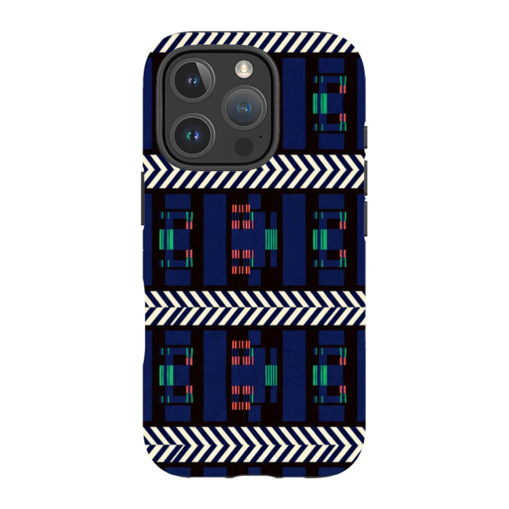 Midnight Aso-Oke by Ada Okoye — iPhone 16 Pro Tough Case — Finnaij