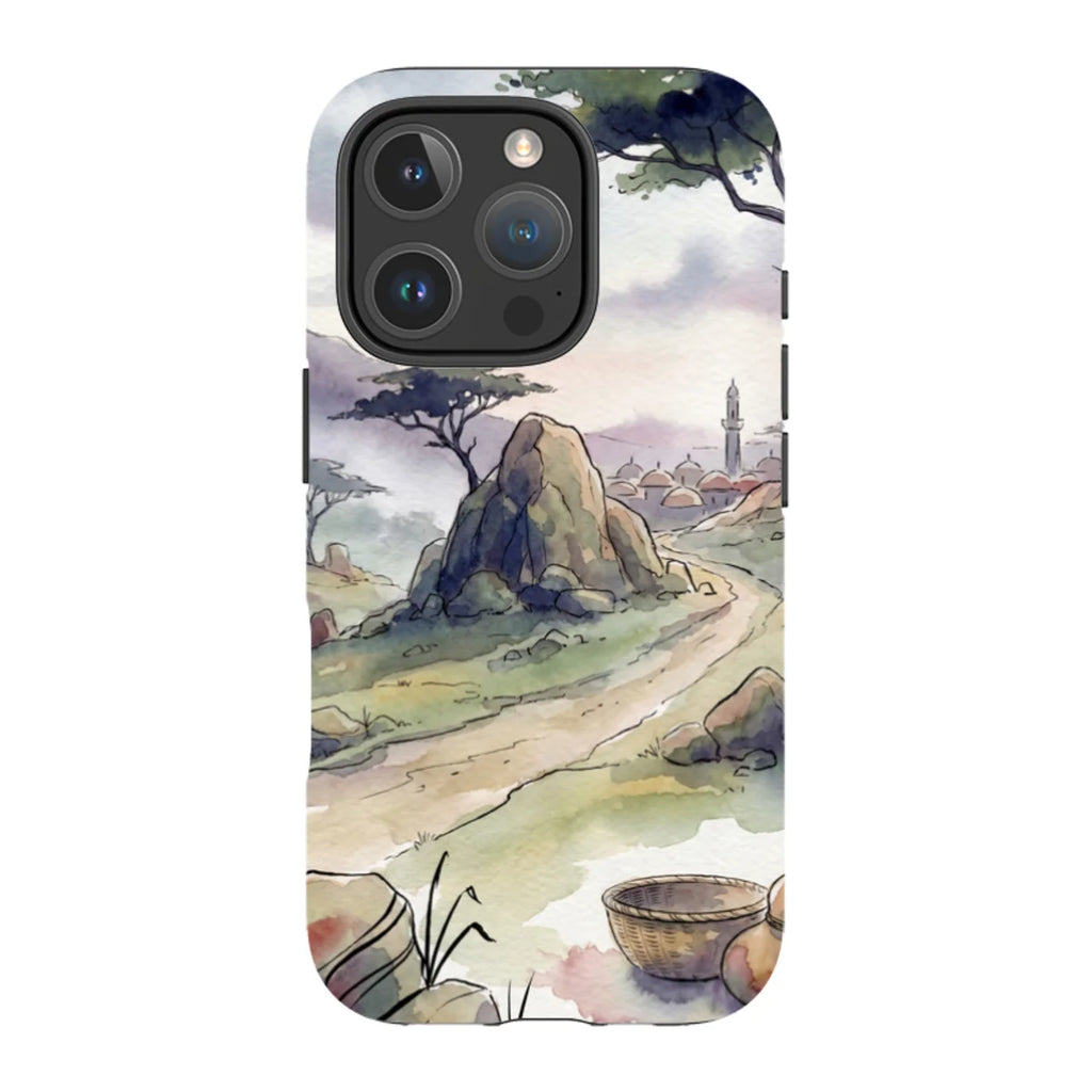 Jos Plateau Cool Light by Tobi Akinyemi — iPhone 16 Pro Tough Case — Finnaij