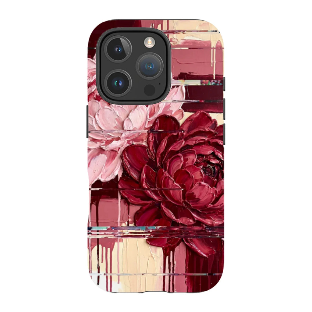 Peonies by Frida Lövström — iPhone 16 Pro Tough Case — Finnaij
