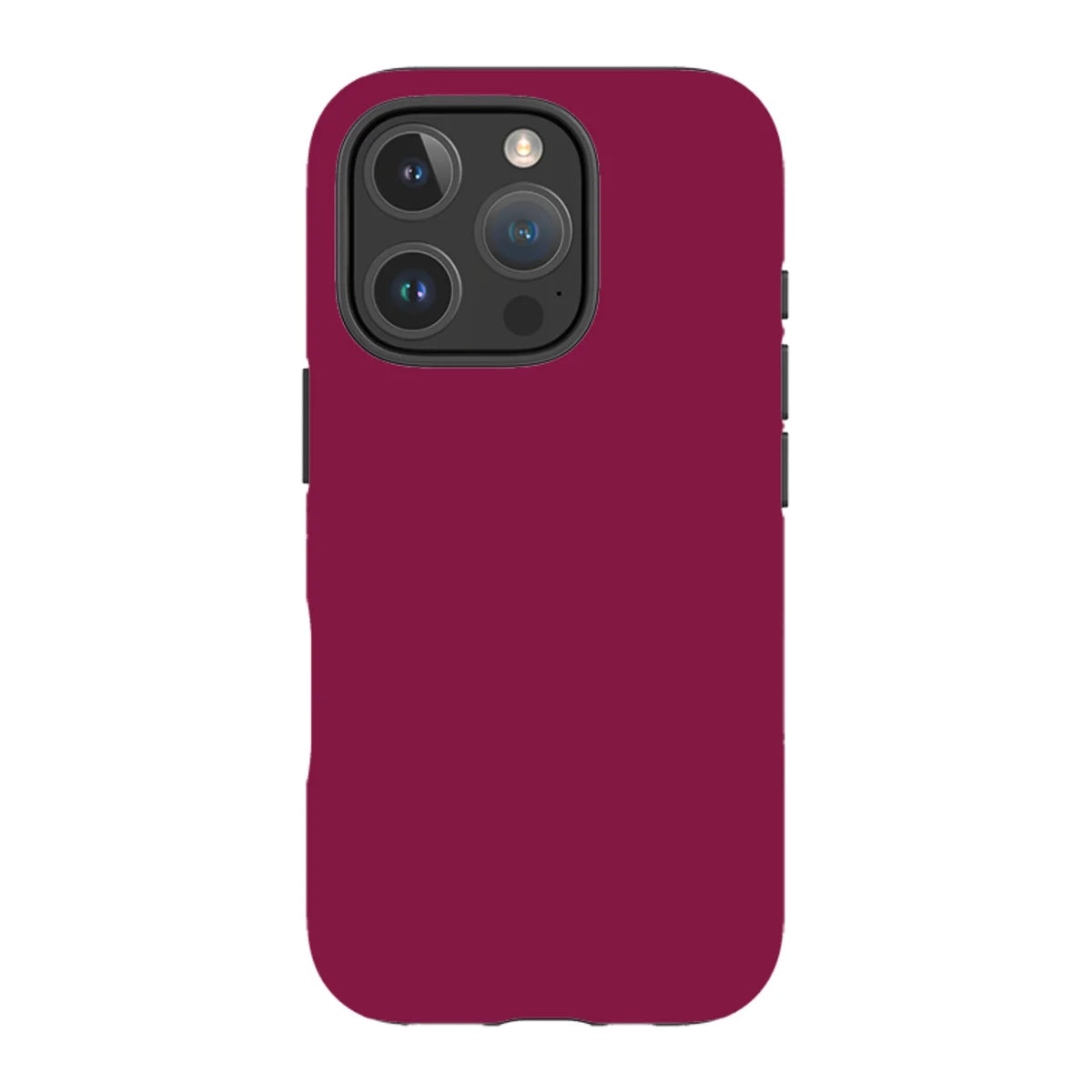 Simple Range Burgundy Orchid — iPhone 16 Pro Tough Case — Finnaij