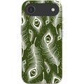 Feathers in Bloom Army Green — iPhone Air iPhone Bio-degradable Case — Finnaij