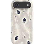 Feathers in Bloom Natural — iPhone Air iPhone Bio-degradable Case — Finnaij