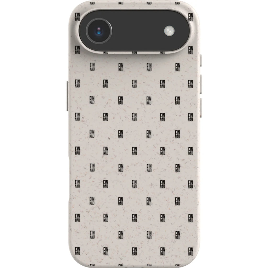 Monogram Natural — iPhone Air iPhone Bio-degradable Case — Finnaij