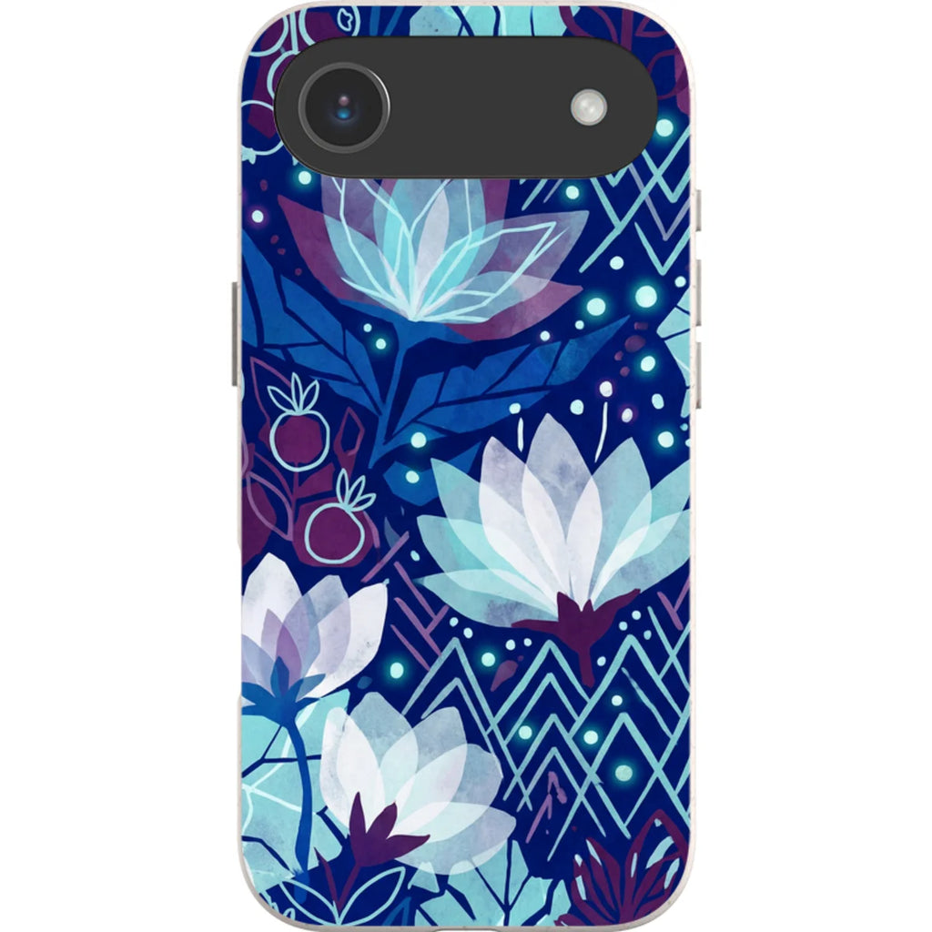 Frozen Lake Petals by Aino Kallio — iPhone Air iPhone Bio-degradable Case — Finnaij