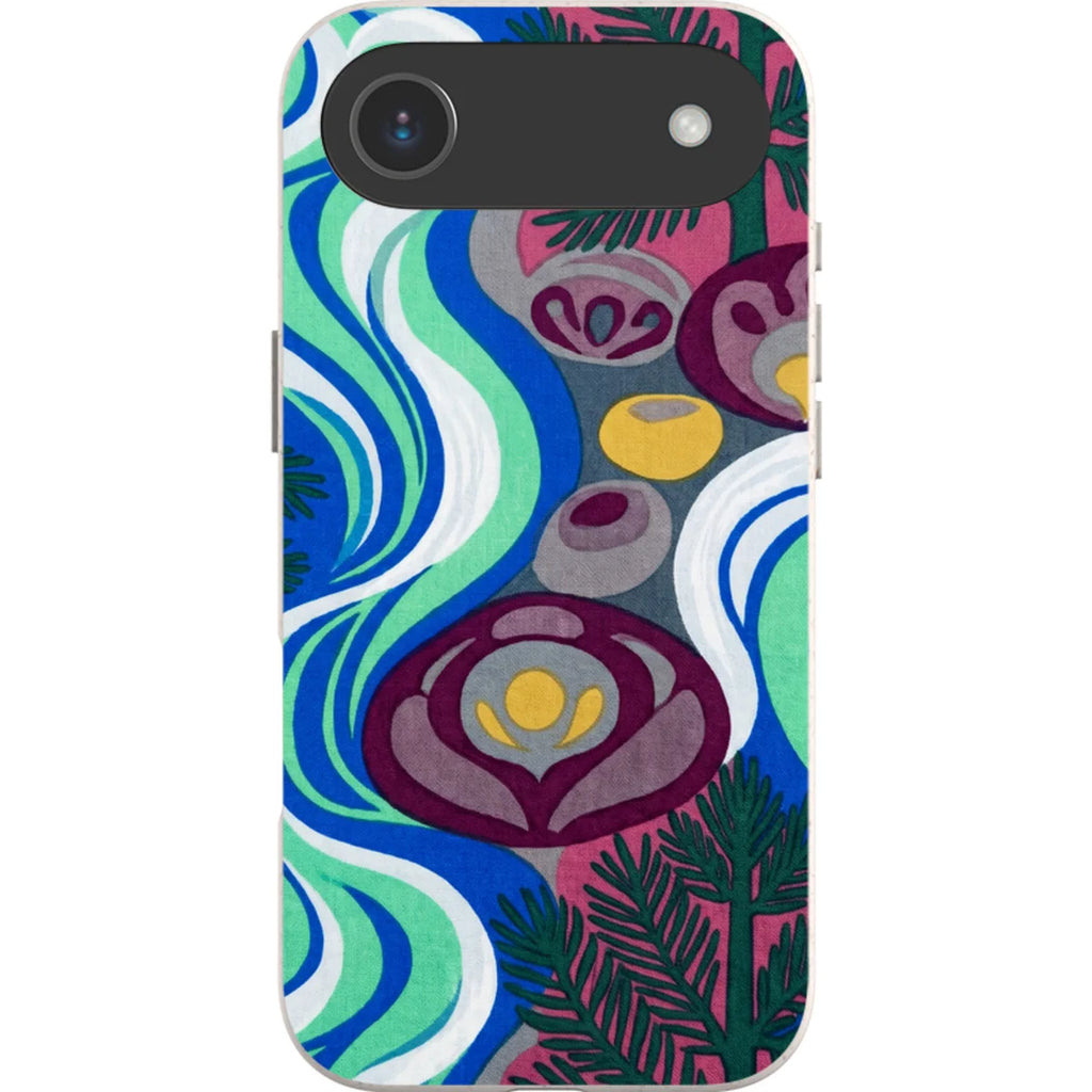 Sauna Bloom Motif by Aino Kallio — iPhone Air iPhone Bio-degradable Case — Finnaij