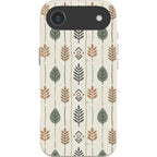 Birch and Linen Pattern by Elsi Vaarala — iPhone Air iPhone Bio-degradable Case — Finnaij